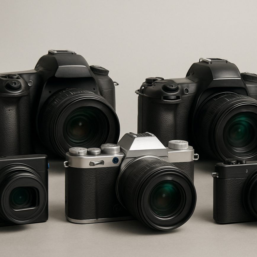 Современные камеры и фототехника